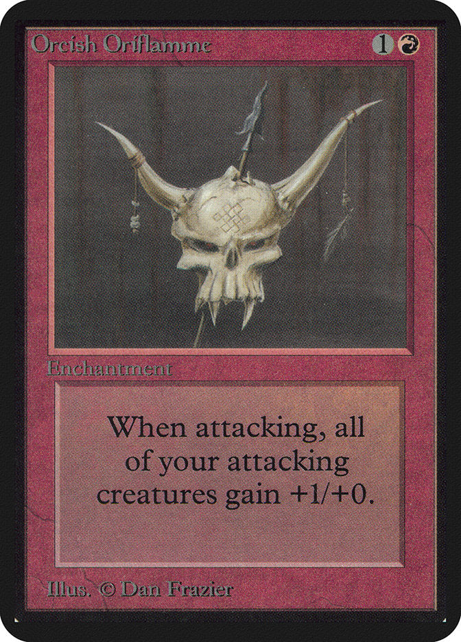 Orcish Oriflamme [Alpha Edition] | Good Games Morley