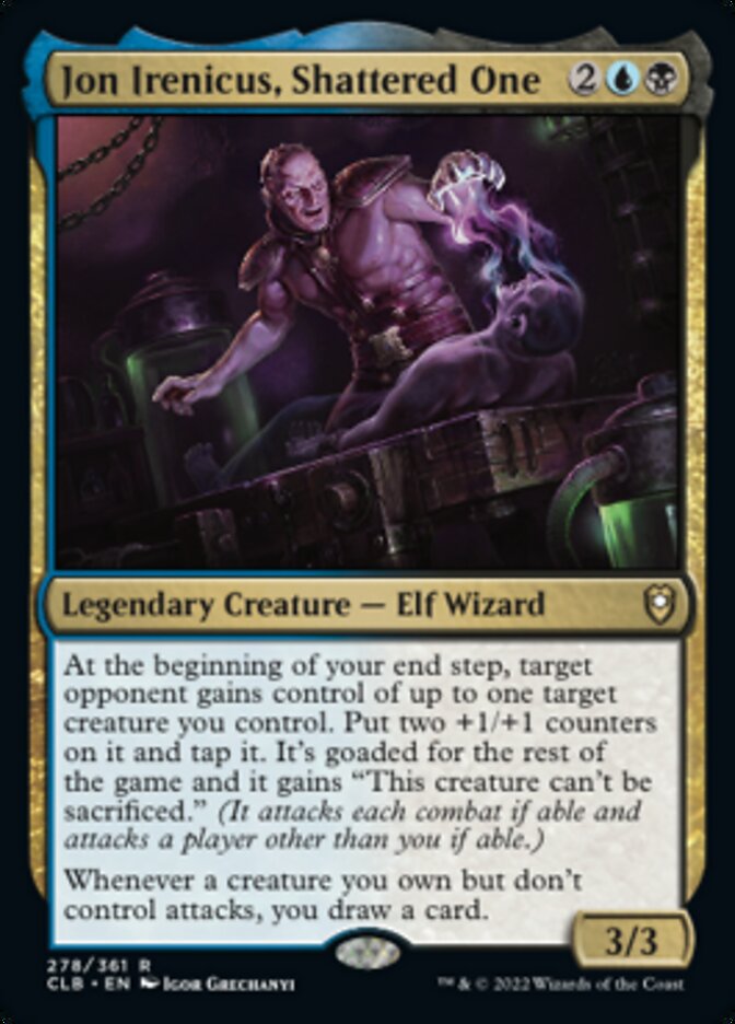 Jon Irenicus, Shattered One [Commander Legends: Battle for Baldur's Gate] | Good Games Morley