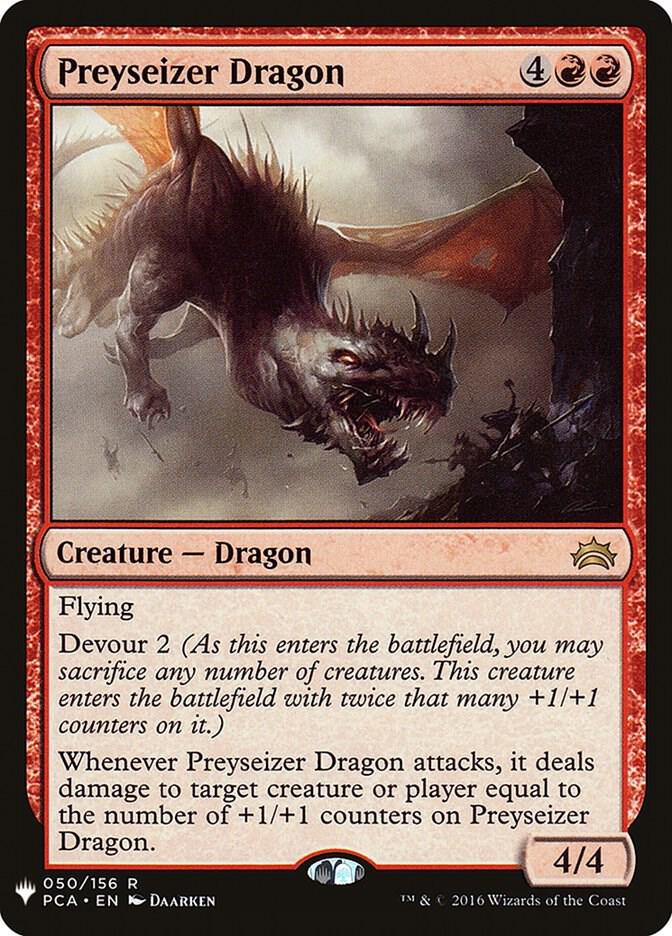 Preyseizer Dragon PCA-50/5075 (The List Reprints)  | Good Games Morley