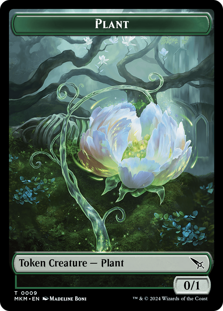 Plant Token [Murders at Karlov Manor Tokens] | Good Games Morley