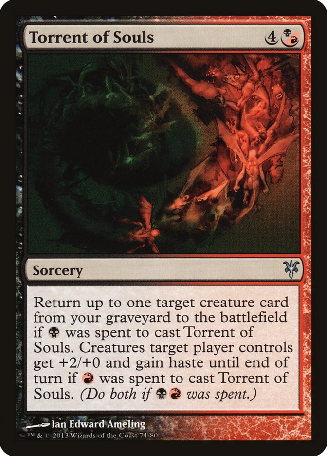 Torrent of Souls [Duel Decks: Sorin vs. Tibalt] | Good Games Morley