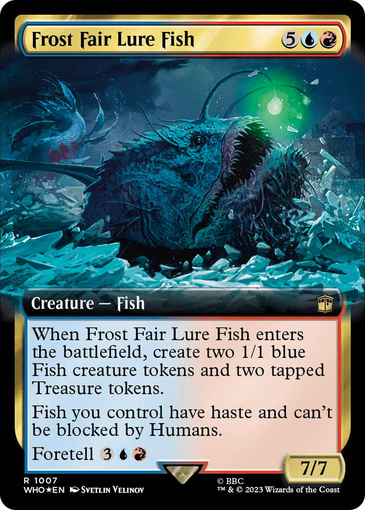 Frost Fair Lure Fish (Extended Art) (Surge Foil) [Doctor Who] | Good Games Morley