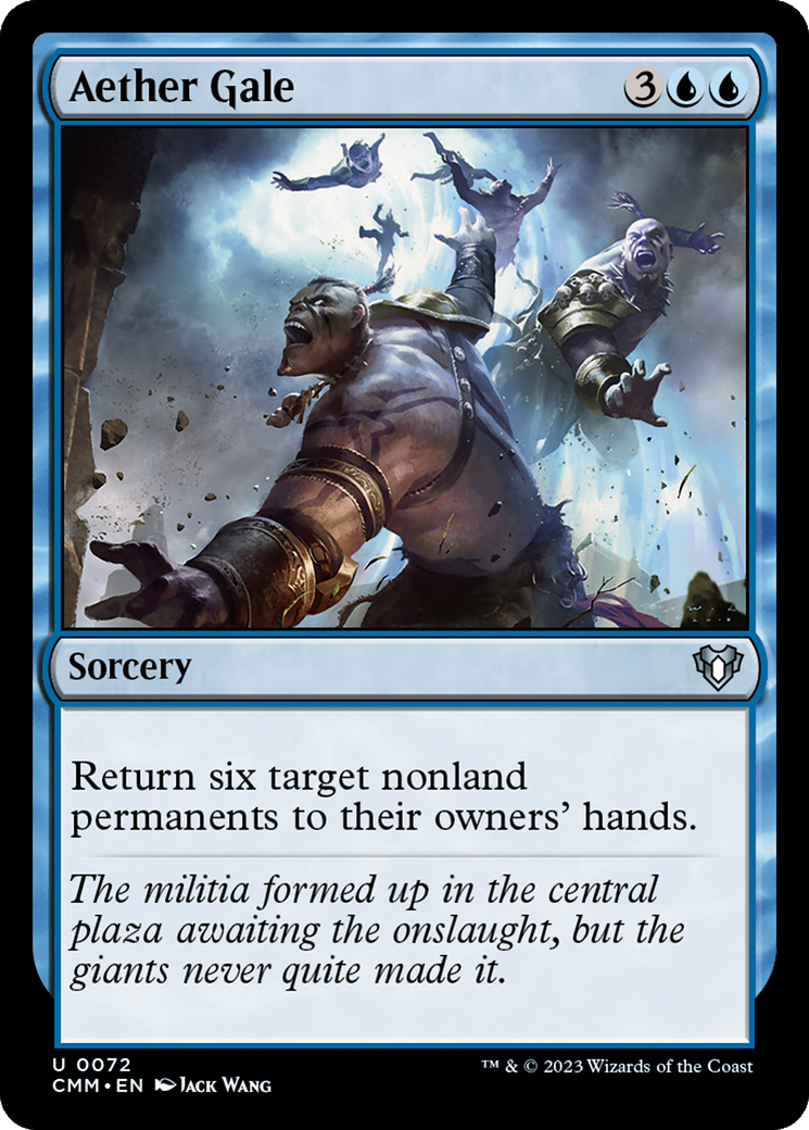 Aether Gale [Commander Masters] | Good Games Morley