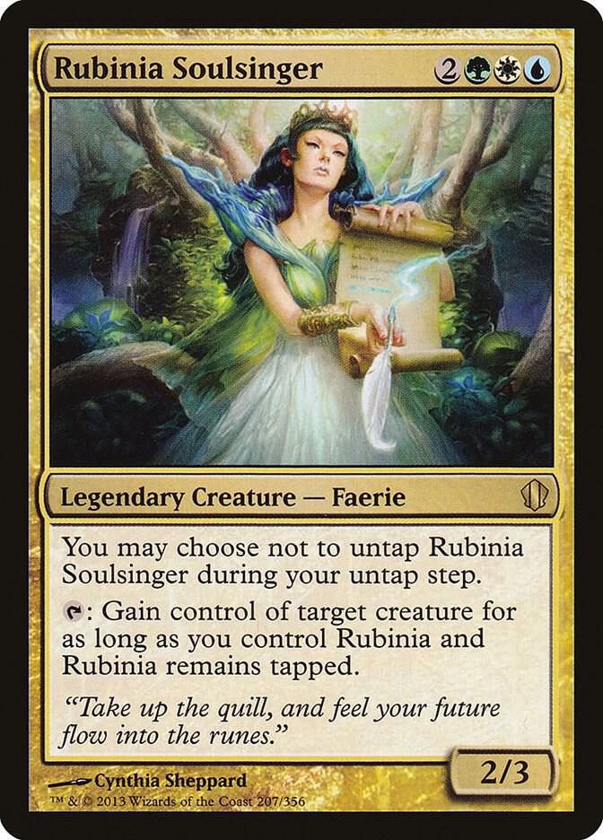 Rubinia Soulsinger 207/356 (Commander 2013)  | Good Games Morley