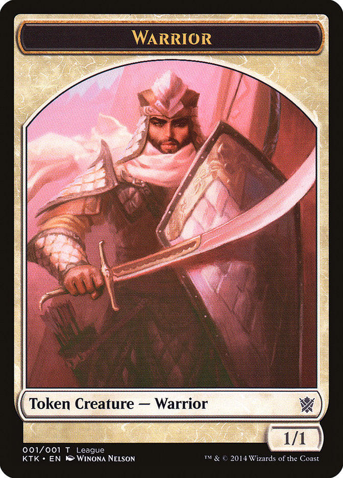 Warrior Token [League Tokens 2014] | Good Games Morley