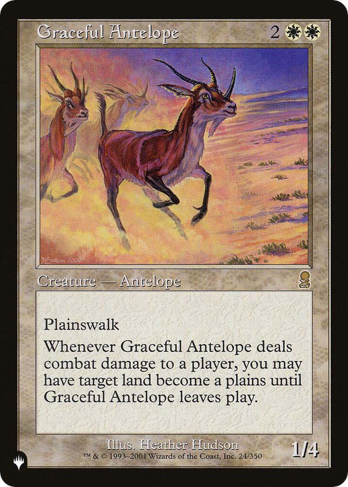 Graceful Antelope ODY-24/5075 (The List Reprints)  | Good Games Morley