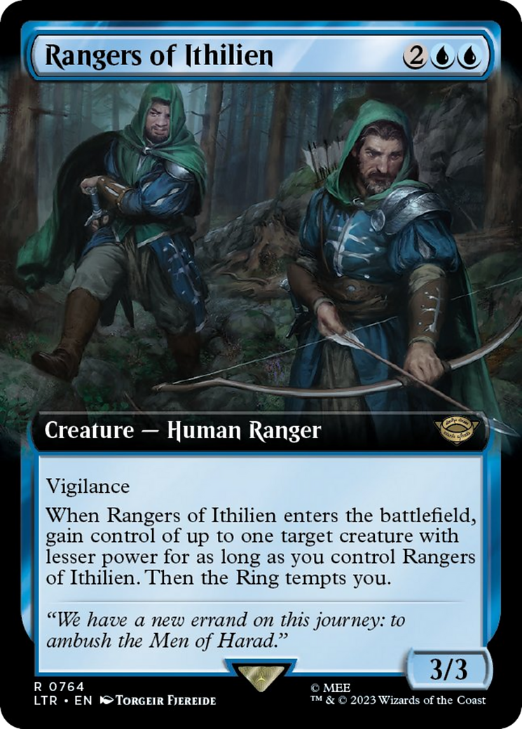 Rangers of Ithilien (Extended Art) (Surge Foil) [The Lord of the Rings: Tales of Middle-Earth] | Good Games Morley