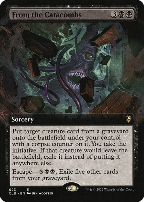 From the Catacombs Extended Art 623/361 (Commander Legends: Battle for Baldur's Gate)  | Good Games Morley