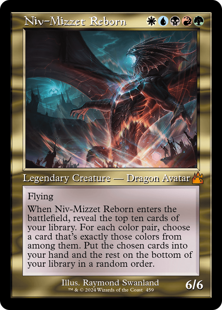 Niv-Mizzet Reborn (Retro Frame) [Ravnica Remastered] | Good Games Morley