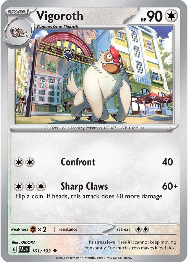 Vigoroth (161/193) [Scarlet & Violet: Paldea Evolved] | Good Games Morley
