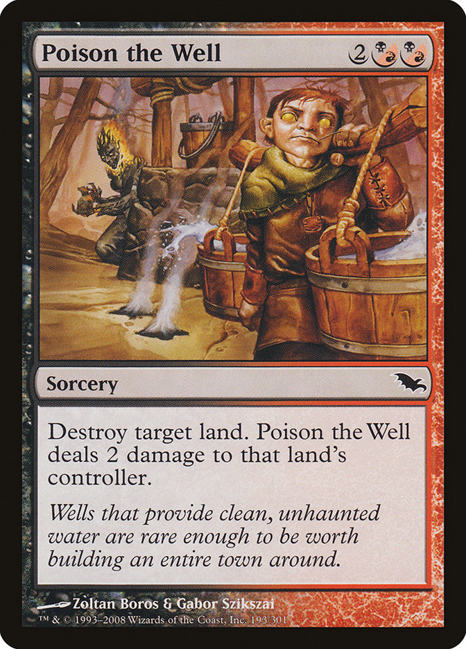 Poison the Well 193/301 (Shadowmoor)  | Good Games Morley