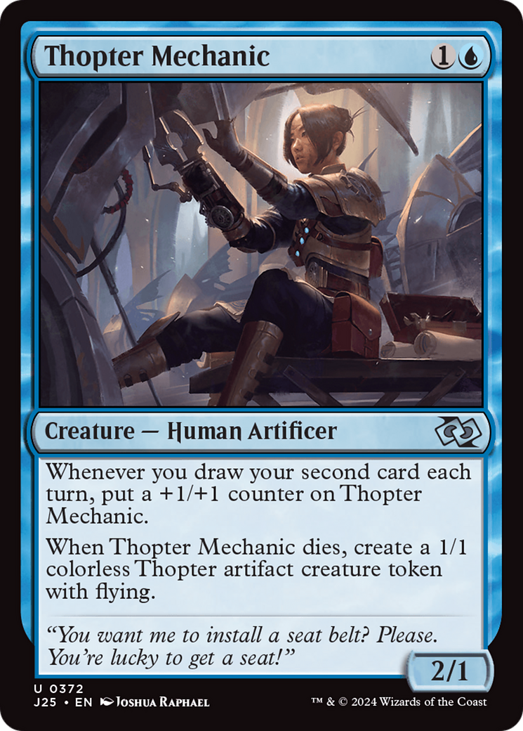 Thopter Mechanic [Foundations Jumpstart] | Good Games Morley