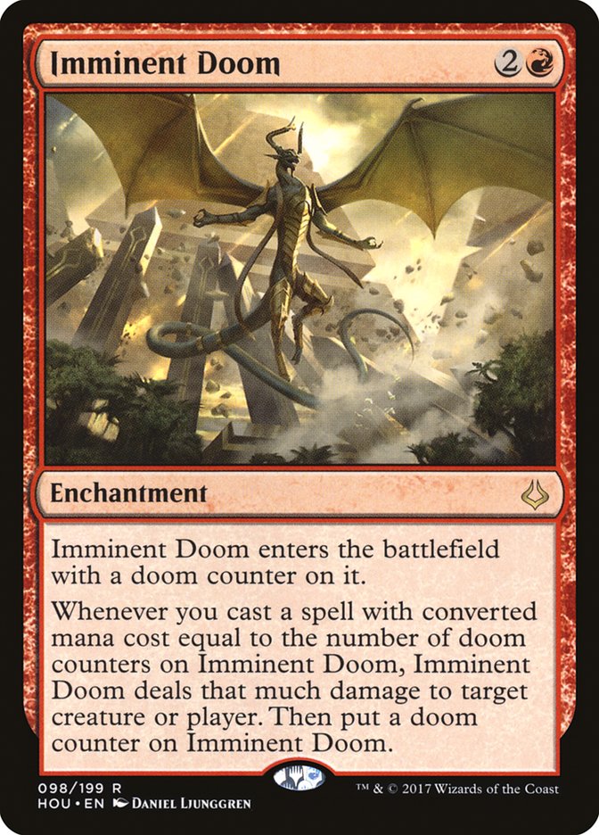 Imminent Doom 98/199 (Hour of Devastation)  - Foil | Good Games Morley