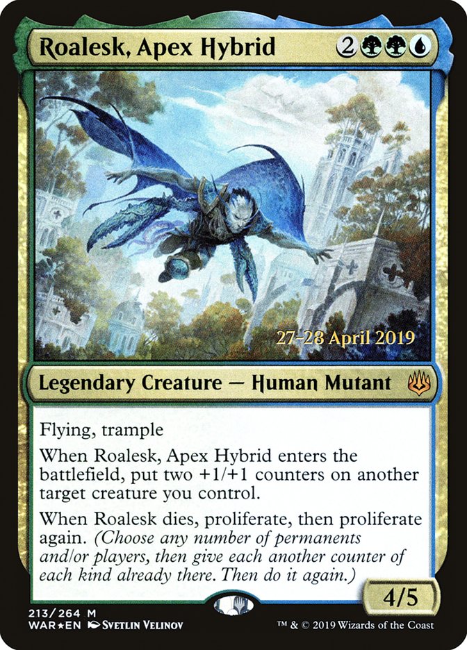 Roalesk, Apex Hybrid [War of the Spark Prerelease Promos] | Good Games Morley
