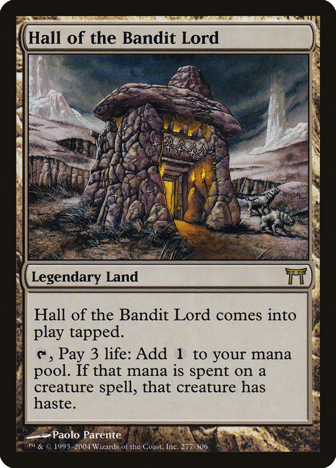 Hall of the Bandit Lord 277/306 (Champions of Kamigawa)  | Good Games Morley