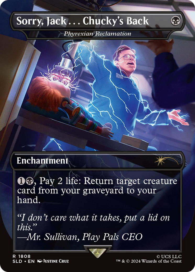 Sorry, Jack . . . Chucky's Back - Phyrexian Reclamation [Secret Lair Drop Series] | Good Games Morley