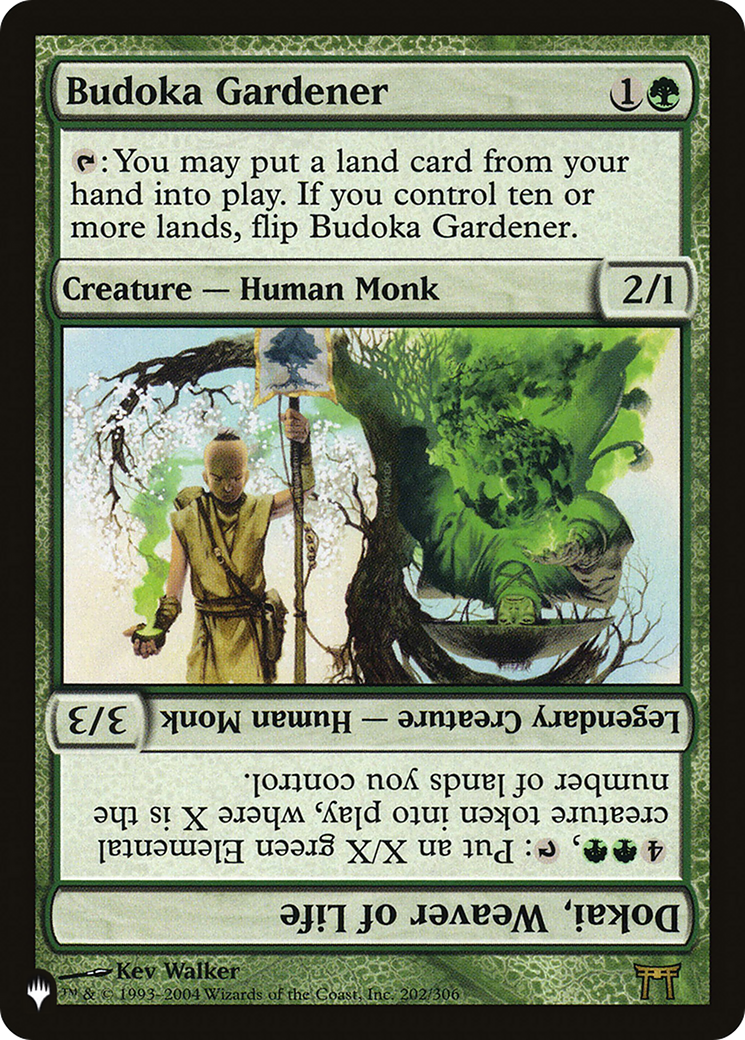Budoka Gardener // Dokai, Weaver of Life [The List] | Good Games Morley