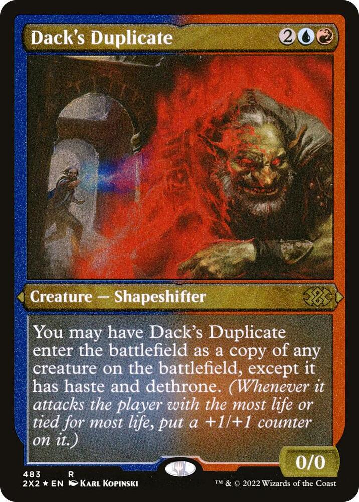 Dacks Duplicate Foil Etched 483 (Double Masters 2022)  - Foil | Good Games Morley