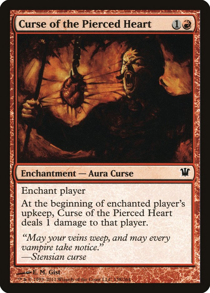 Curse of the Pierced Heart 138/264 (Innistrad)  | Good Games Morley