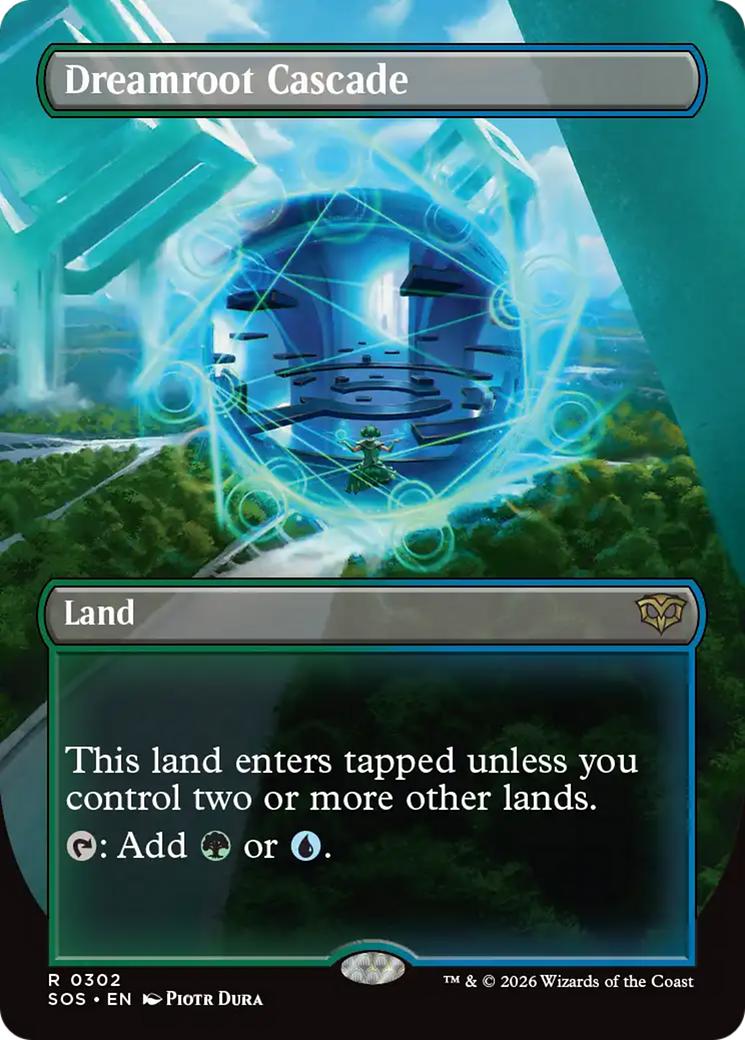 Dreamroot Cascade (Borderless) [Secrets of Strixhaven] | Good Games Morley