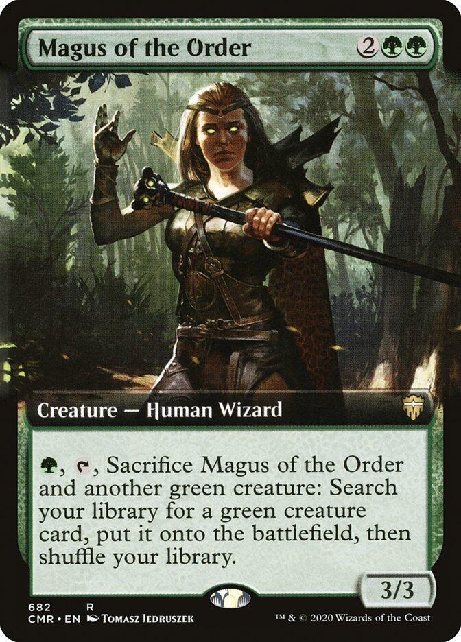 Magus of the Order 682 (Commander Legends)  - Extended Art Foil | Good Games Morley
