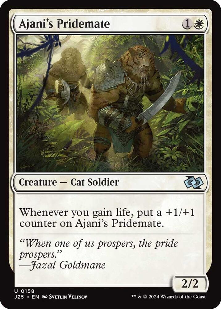 Ajani's Pridemate 158/779 (Foundations Jumpstart)  | Good Games Morley