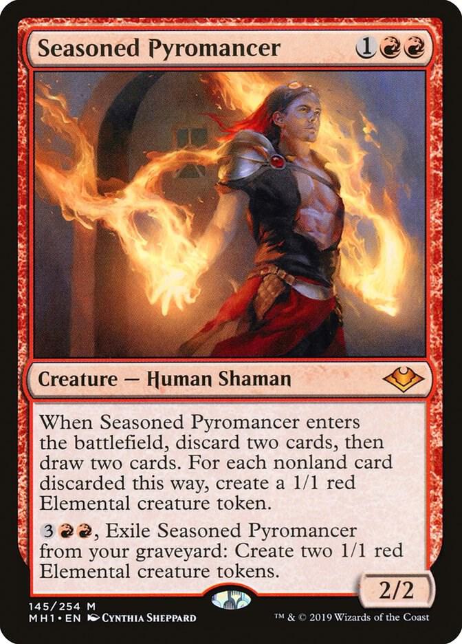 Seasoned Pyromancer 145/254 (Modern Horizons)  - Foil | Good Games Morley