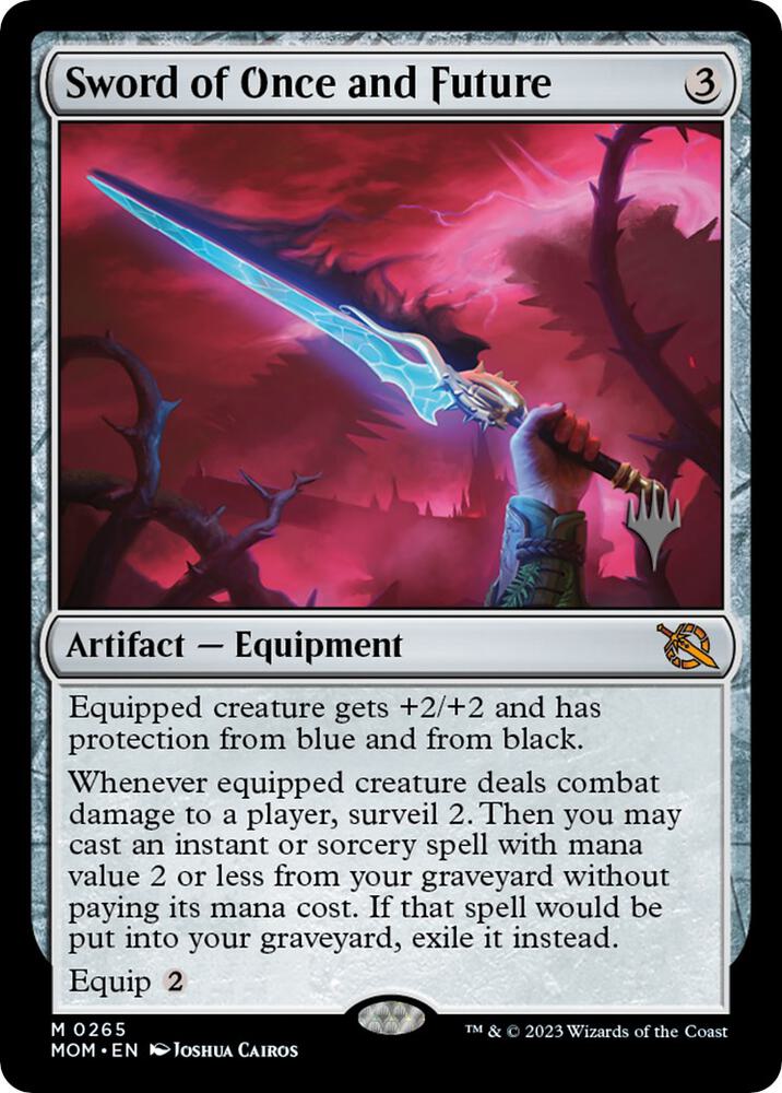 Sword of Once and Future 265p/162 (Promo Pack: March of the Machine)  | Good Games Morley