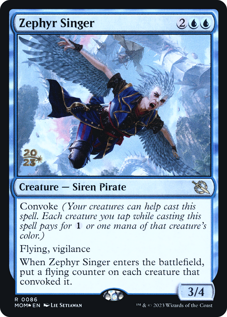 Zephyr Singer [March of the Machine Prerelease Promos] | Good Games Morley