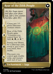 Huatli, Poet of Unity // Roar of the Fifth People [The Lost Caverns of Ixalan Prerelease Cards] | Good Games Morley