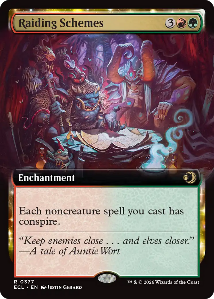 Raiding Schemes (Extended Art) [Lorwyn Eclipsed] | Good Games Morley