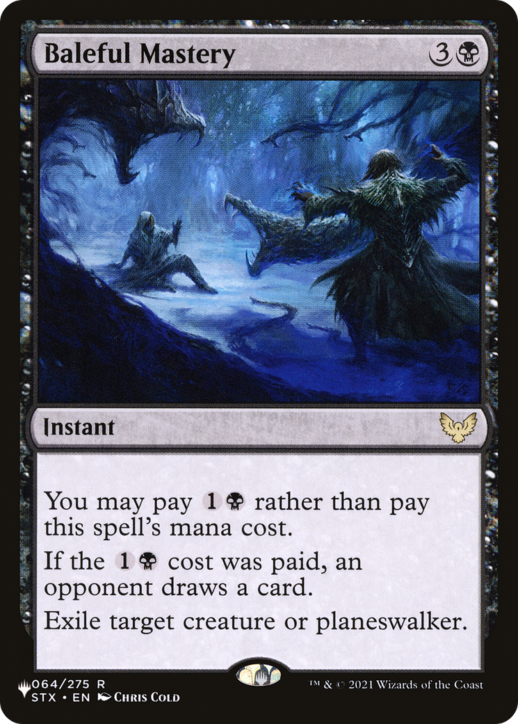 Baleful Mastery [The List] | Good Games Morley
