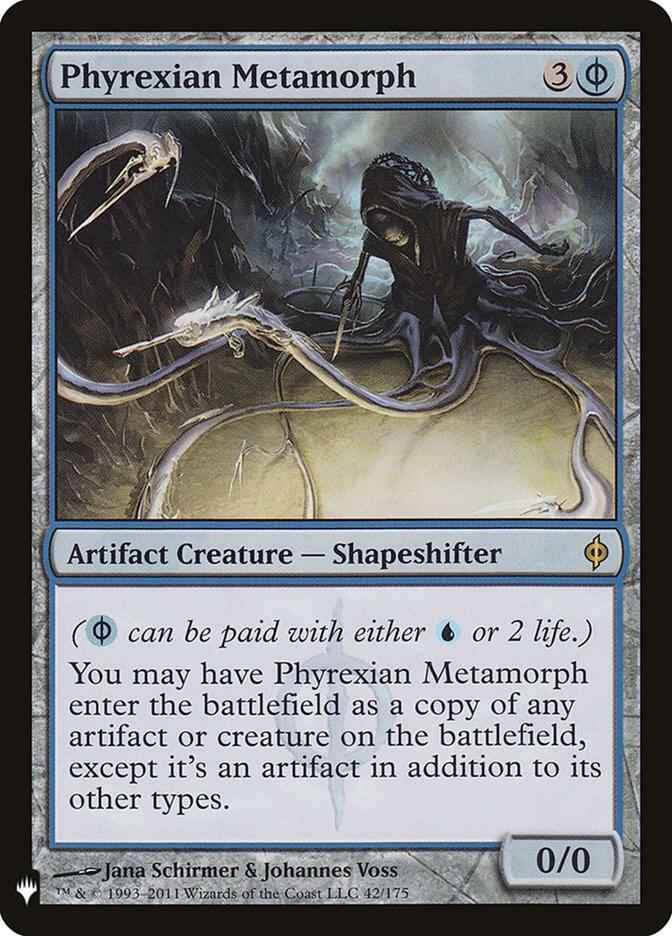 Phyrexian Metamorph NPH-42/5075 (The List Reprints)  | Good Games Morley