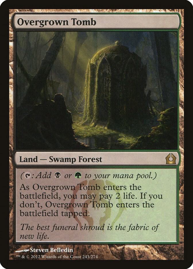 Overgrown Tomb 243/274 (Return to Ravnica)  - Foil | Good Games Morley