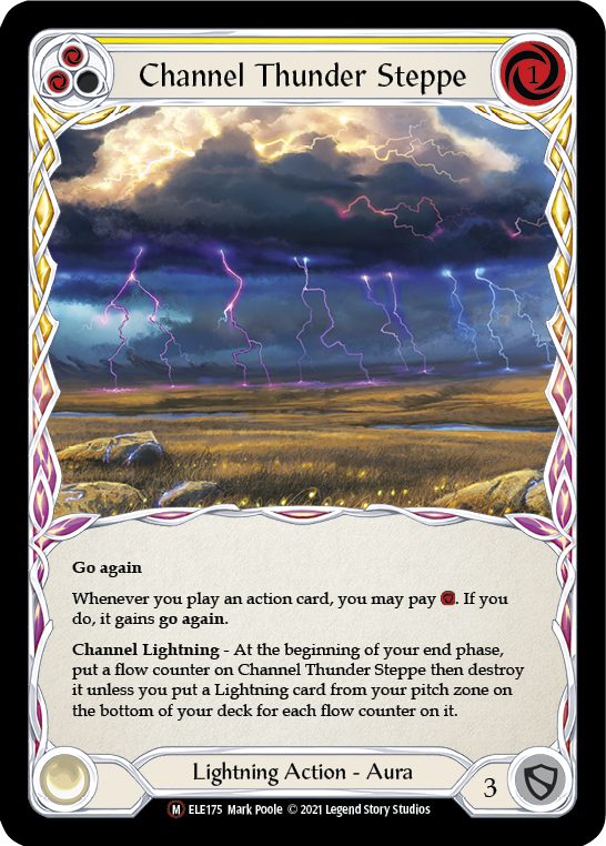 Channel Thunder Steppe [U-ELE175] (Tales of Aria Unlimited)  Unlimited Normal | Good Games Morley