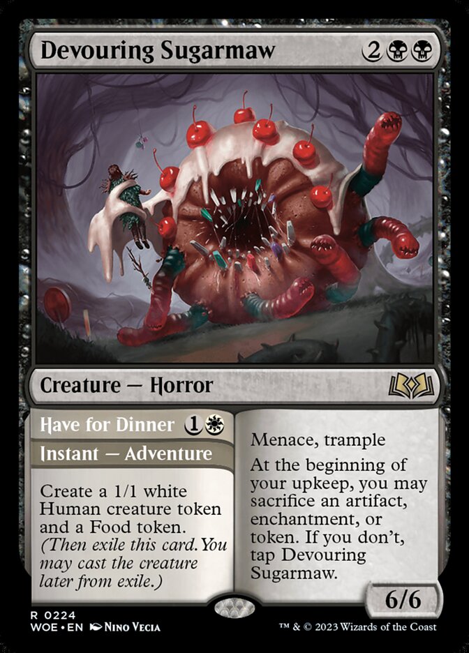 Devouring Sugarmaw // Have for Dinner 224/276 (Wilds of Eldraine)  | Good Games Morley
