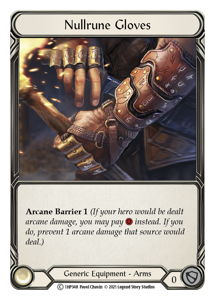 Nullrune Gloves [1HP348] (History Pack 1) | Good Games Morley