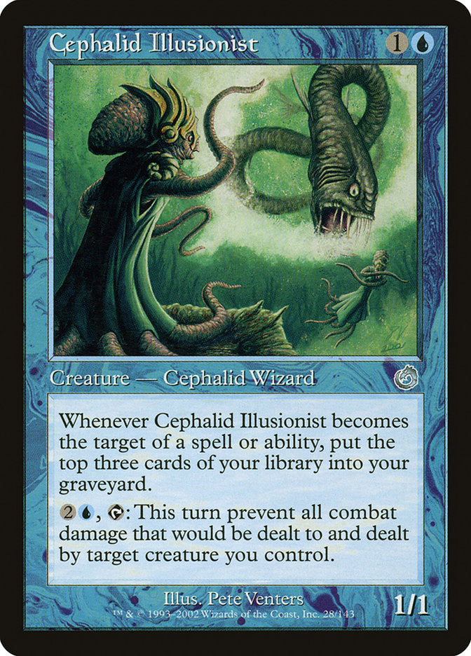 Cephalid Illusionist 28/143 (Torment)  | Good Games Morley