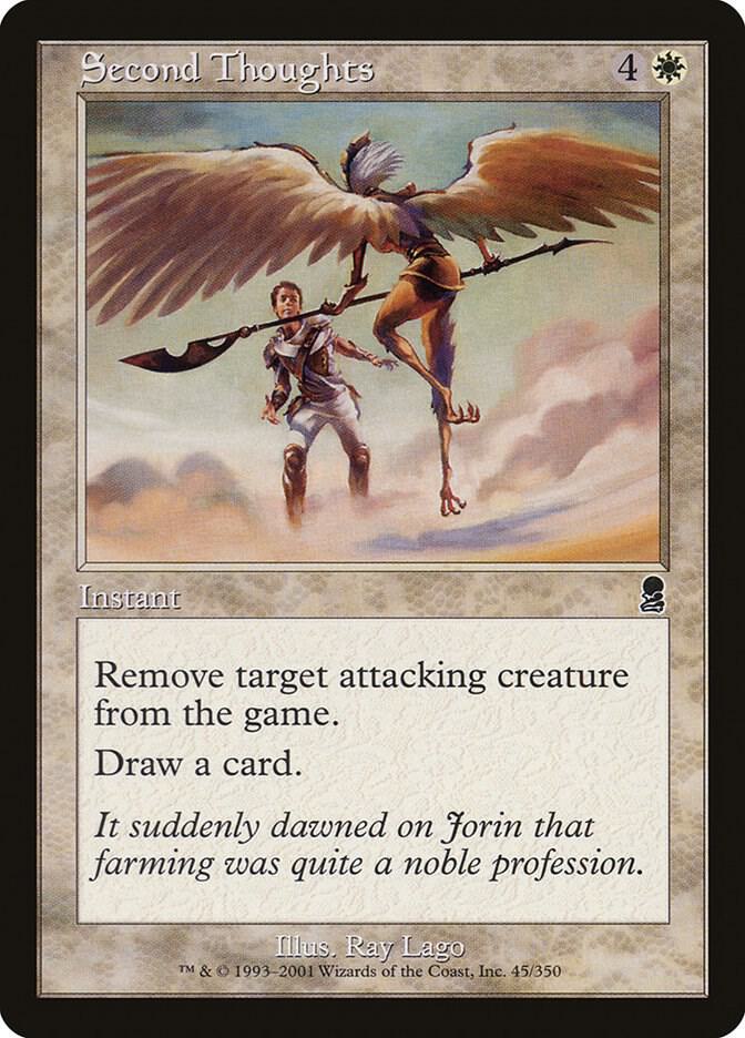 Second Thoughts 45/350 (Odyssey)  - Foil | Good Games Morley