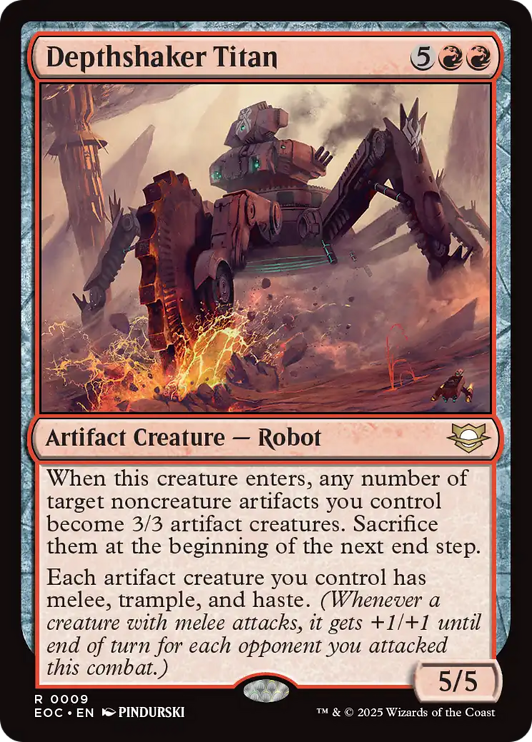 Depthshaker Titan [Edge of Eternities Commander] | Good Games Morley