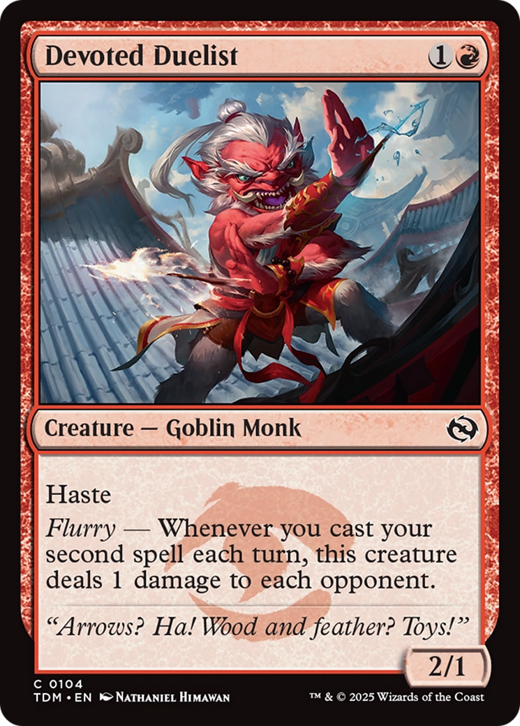Devoted Duelist [Tarkir: Dragonstorm] | Good Games Morley