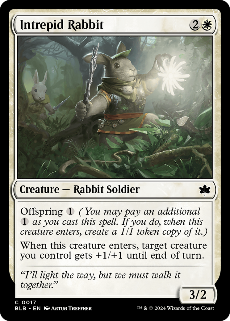 Intrepid Rabbit [Bloomburrow] | Good Games Morley
