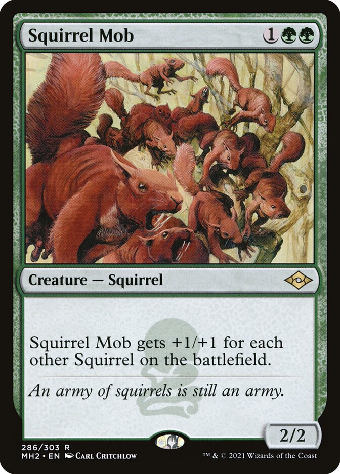 Squirrel Mob 286 (Modern Horizons 2)  | Good Games Morley