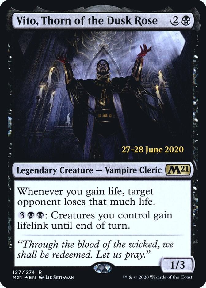 Vito Thorn of the Dusk Rose 127 (Prerelease Cards)  - Foil | Good Games Morley