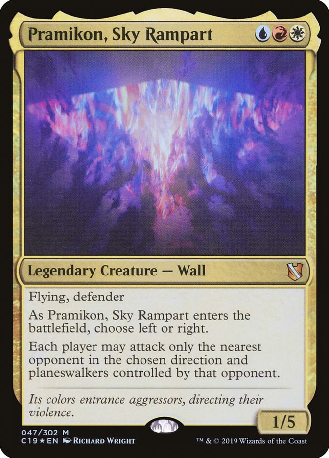 Pramikon, Sky Rampart 47/302 (Commander 2019)  - Foil | Good Games Morley