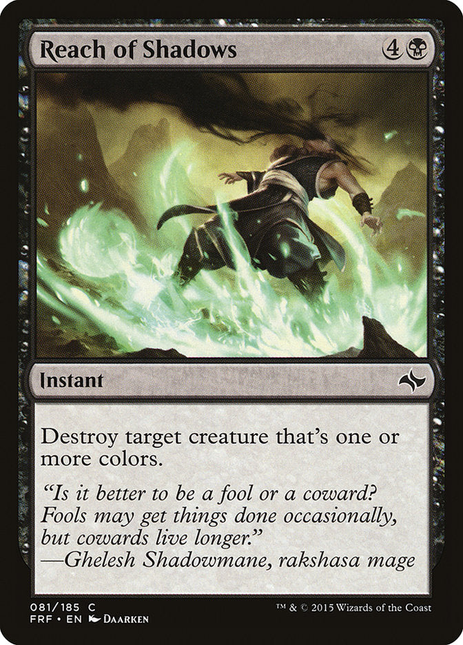 Reach of Shadows 81/185 (Fate Reforged)  - Foil | Good Games Morley