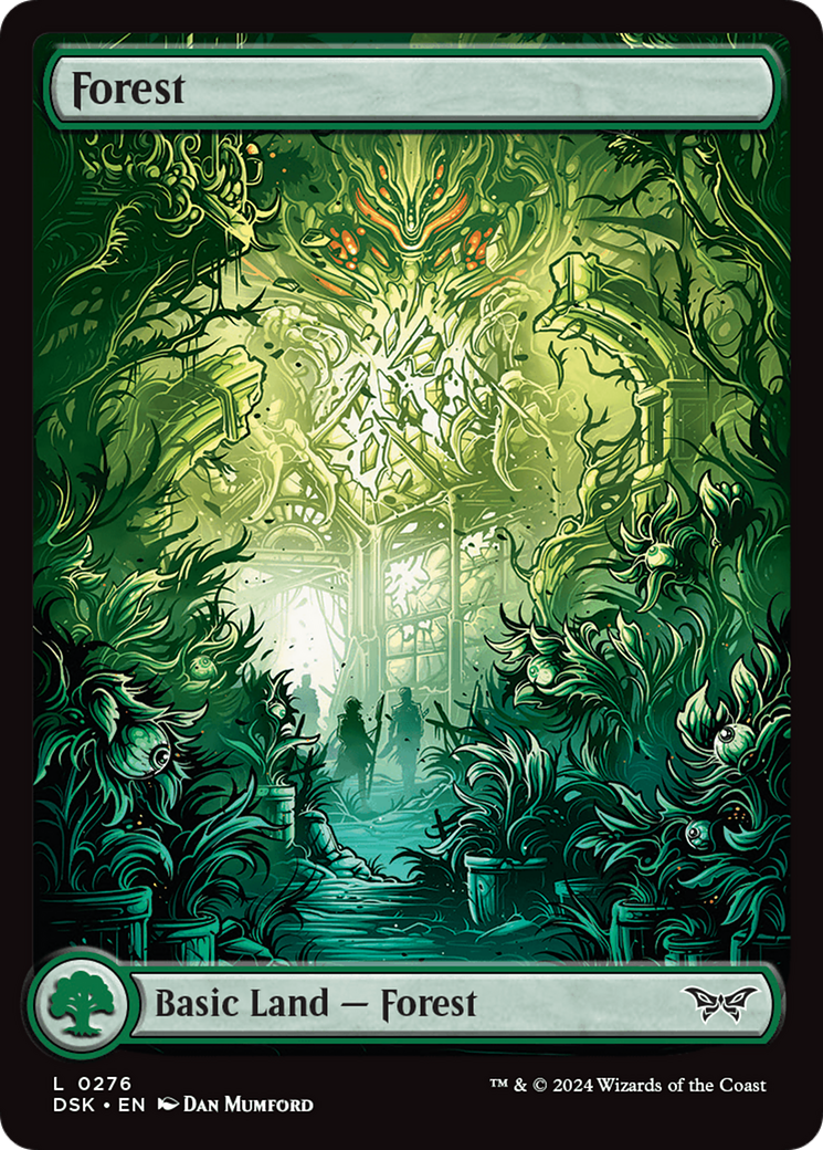 Forest (276) - Full Art [Duskmourn: House of Horror] | Good Games Morley