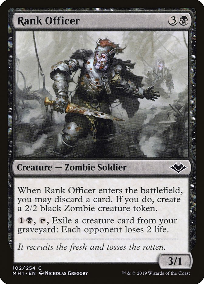 Rank Officer 102/254 (Modern Horizons)  | Good Games Morley