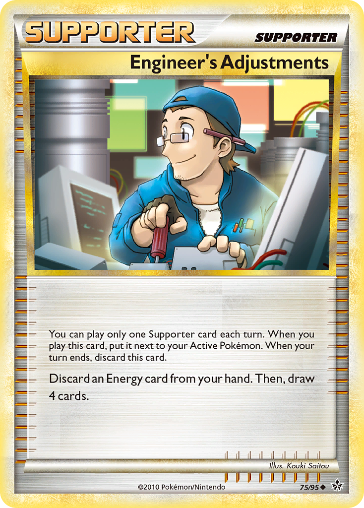 Engineer's Adjustments (75/95) [HeartGold & SoulSilver: Unleashed] | Good Games Morley