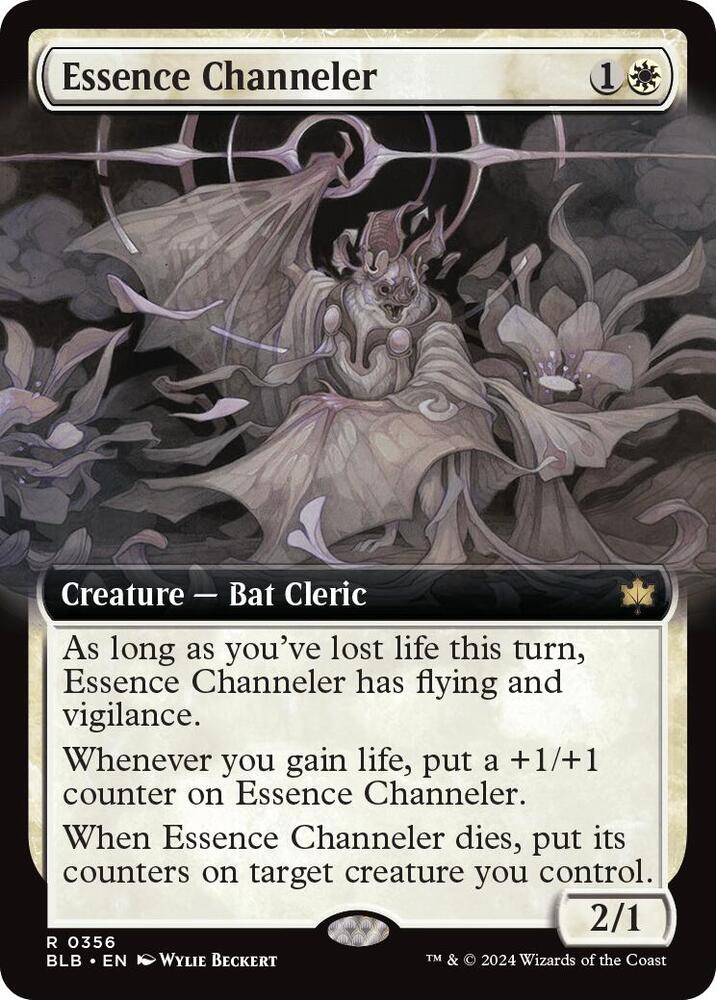 Essence Channeler 356 (Bloomburrow)  - Extended Art | Good Games Morley